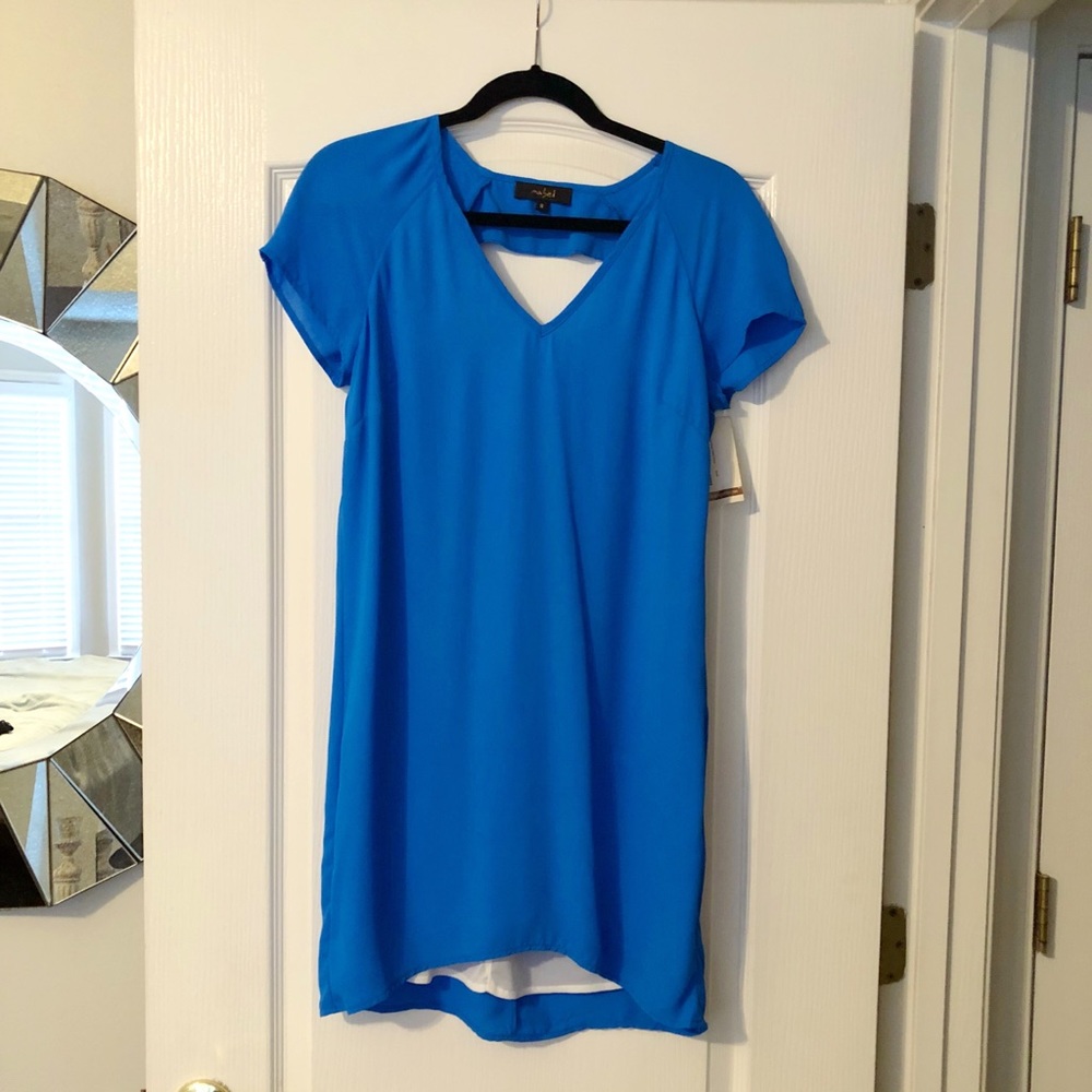 Blue Shift Dress